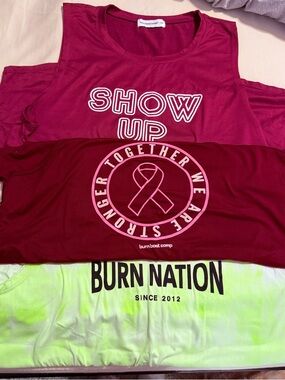 Burn Boot Camp 'Show Up' Tank Top in Magenta